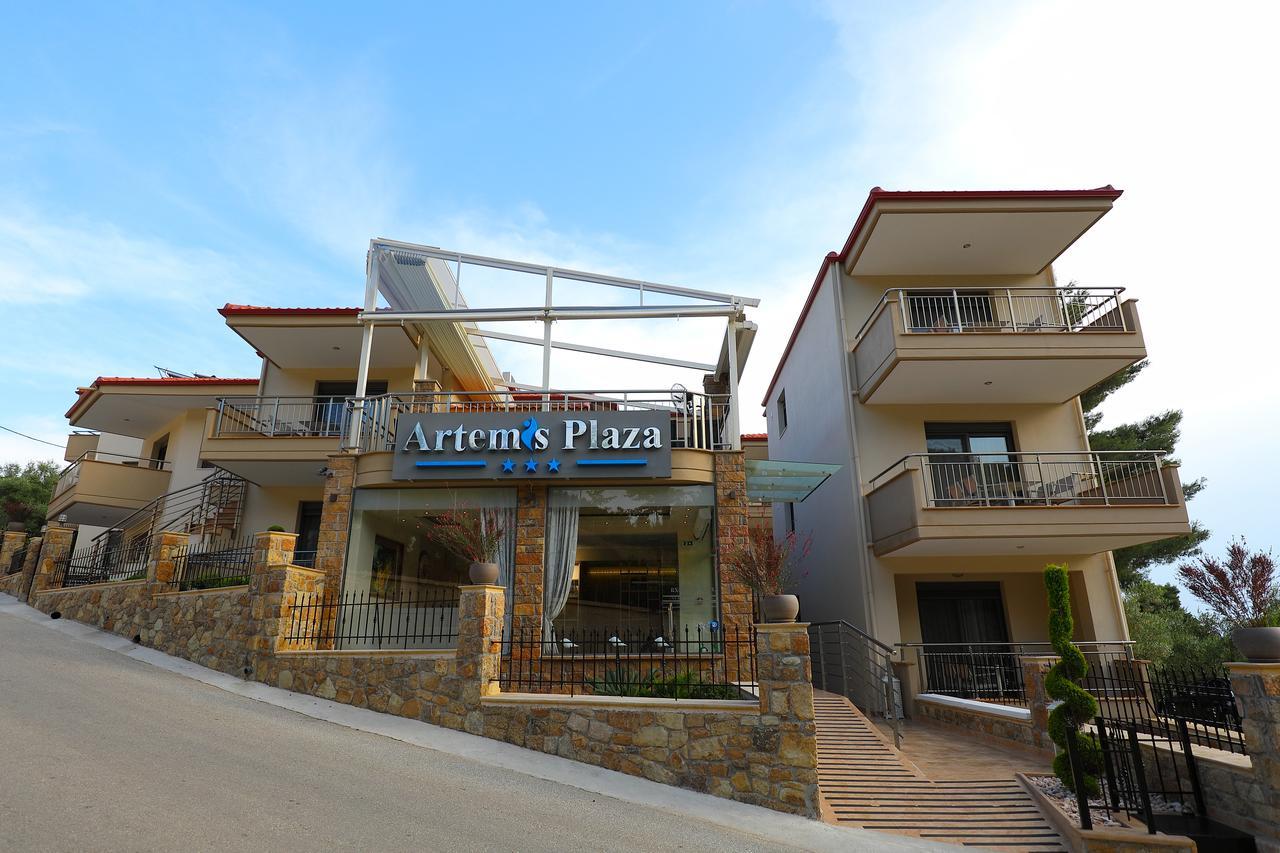 아기아 파라스케비 Artemis Plaza 아파트 호텔 외부 사진